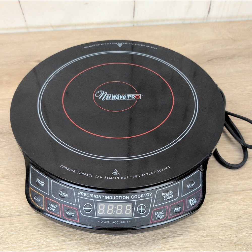 Precision NuWave Pro 30301 BR Induction Cooktop Household Kitchen Burner Tested
